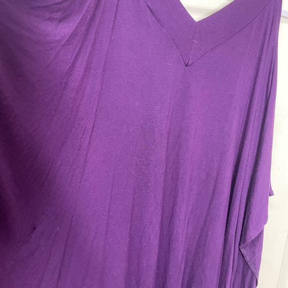 FunFash Purple Studded Women's Blouse - Picture 3 of 4